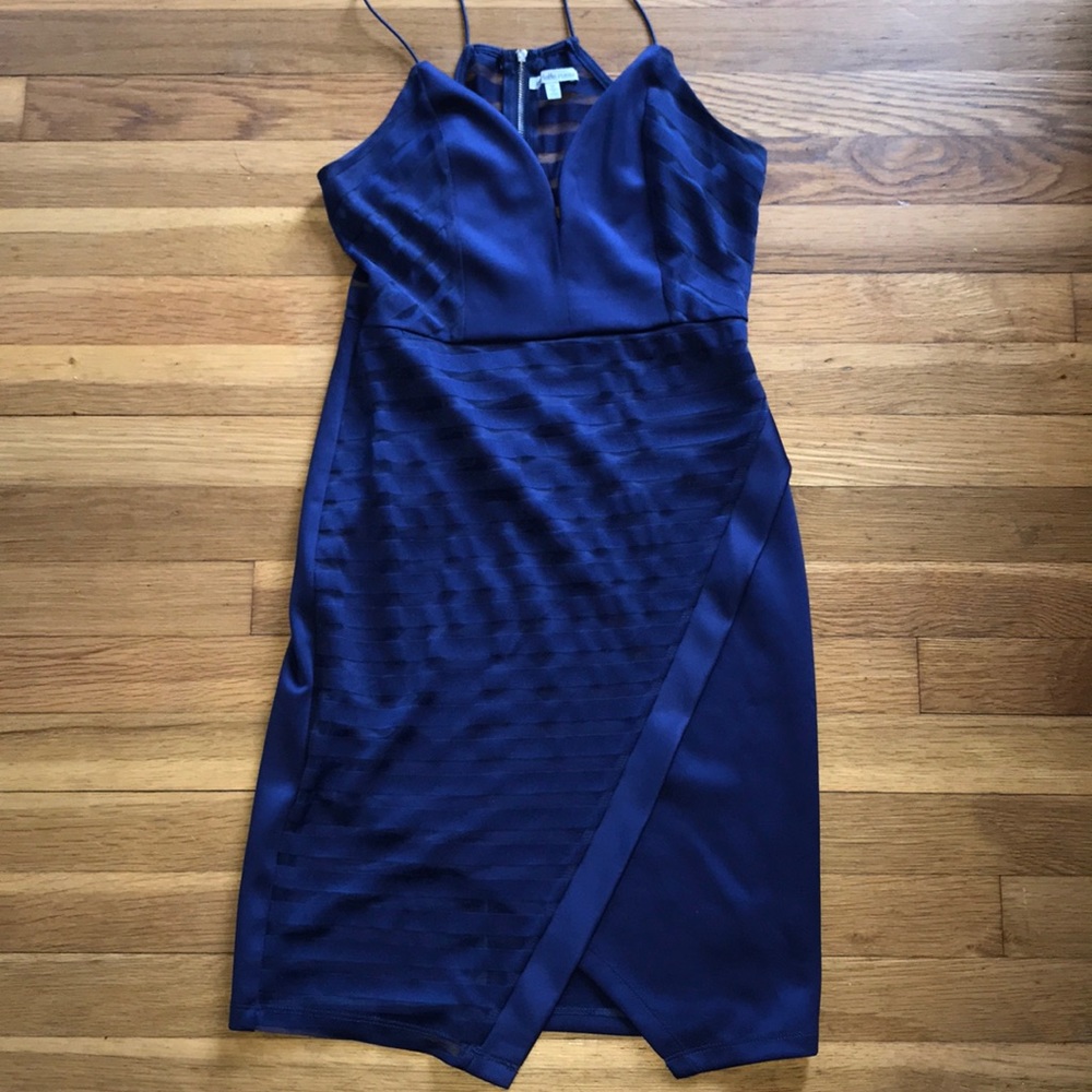 Blue Cocktail Dress
